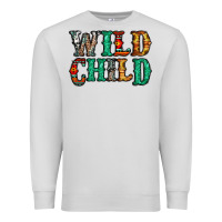 Dove Grey western wild child Premium Sweatshirt - Jasminsmagicworld