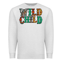 Oatmeal Heather western wild child Premium Sweatshirt - Jasminsmagicworld