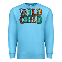 Ocean Blue western wild child Premium Sweatshirt - Jasminsmagicworld