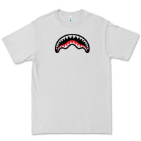 Dove Grey Hype Shark Premium Tee - baoMotion