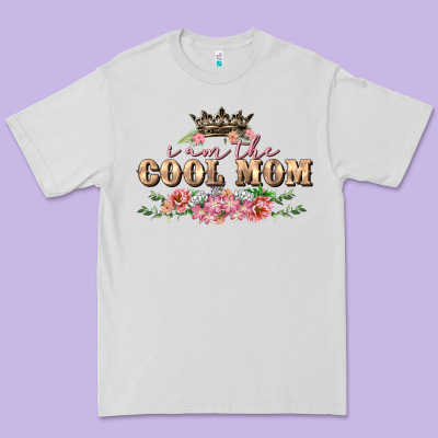 I Am The Cool Mom Premium Tee Designed By Fadigitalartstudio