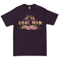 Plum i am the cool mom Premium Tee - FaDigitalArtStudio