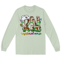 Matcha rn registered nurse Long Sleeve Tee - CowhideDigitalArt