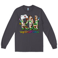 Smoke rn registered nurse Long Sleeve Tee - CowhideDigitalArt