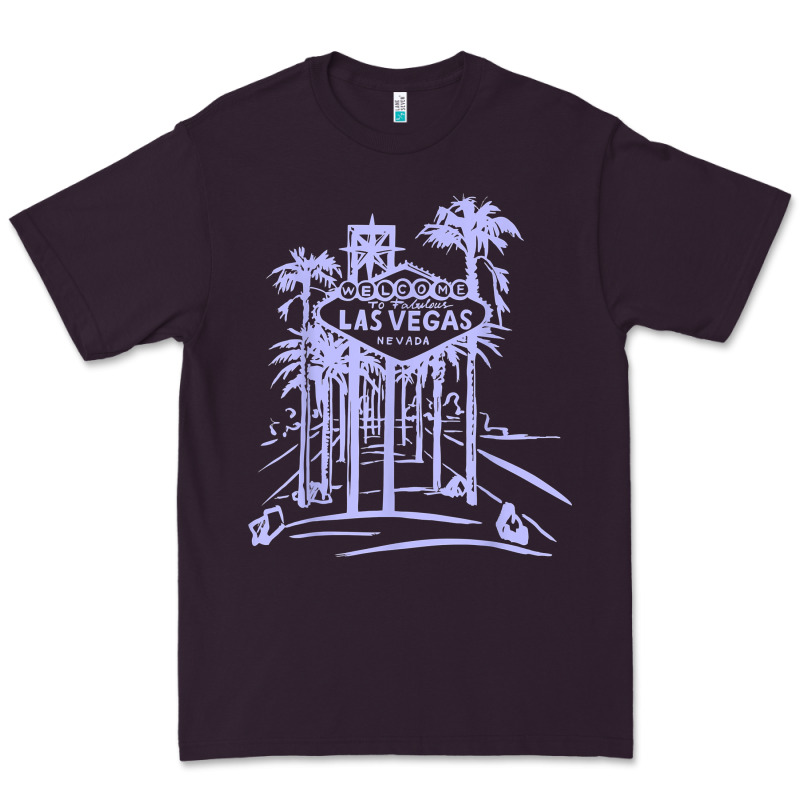 Las Vegas Strip Retro Famous Sign Nevada Traveler Souvenir T Shirt Premium Tee by baoMotion | Teevron