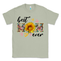 Matcha best mom ever with sunflower Classic Tee - Artiststas