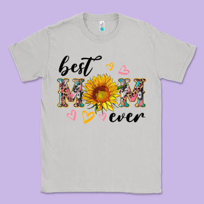 Best Mom Ever With Sunflower Classic Tee Designed By Artiststas