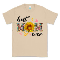 Mushroom best mom ever with sunflower Classic Tee - Artiststas