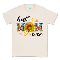 Natural best mom ever with sunflower Classic Tee - Artiststas