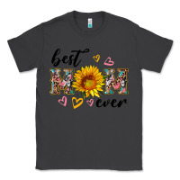 Smoke best mom ever with sunflower Classic Tee - Artiststas