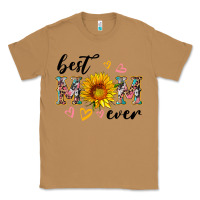 Toasted Coconut best mom ever with sunflower Classic Tee - Artiststas