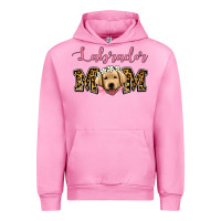 Fuchsia Pink labrador mom Urban Hoodie - Jasminsmagicworld