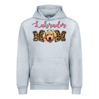 Heather Grey labrador mom Urban Hoodie - Jasminsmagicworld