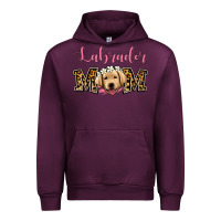 Mauve Wine labrador mom Urban Hoodie - Jasminsmagicworld