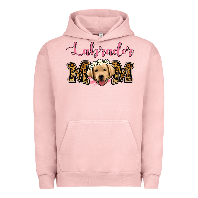 Labrador Mom Urban Hoodie by Jasminsmagicworld | Teevron