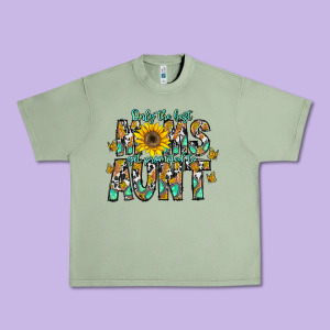 Only The Best Moms Get Promoted To Aunt Urban Heavy Tee Designed By Cowhidedigitalart