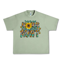 Oil Green only the best moms get promoted to aunt Urban Heavy Tee - CowhideDigitalArt