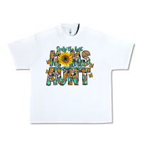 White only the best moms get promoted to aunt Urban Heavy Tee - CowhideDigitalArt