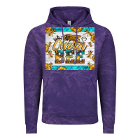 Cloud Purple queen bee Vintage Hoodie - LillyAllenDesigns