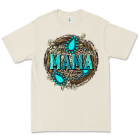 Mama With Gemstone Leopard Mother's Day Premium Tee | Teevron