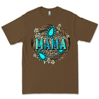 Cacao Mama with gemstone leopard Mother's Day Premium Tee - FaDigitalArtStudio
