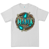 Dove Grey Mama with gemstone leopard Mother's Day Premium Tee - FaDigitalArtStudio