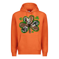 Carrot western st patricks day shamrocks Premium Hoodie - Artiststas