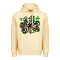 Pina Colada western st patricks day shamrocks Premium Hoodie - Artiststas