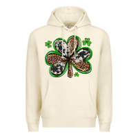 Sandshell western st patricks day shamrocks Premium Hoodie - Artiststas