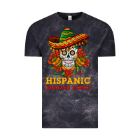 Cloud Black sombrero skull heritage Vintage Tee - BundleAndBundleShop