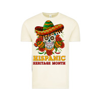 Vintage Arctic sombrero skull heritage Vintage Tee - BundleAndBundleShop