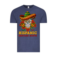 Vintage Denim sombrero skull heritage Vintage Tee - BundleAndBundleShop