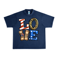 Navy love 4th of july army veteran Urban Heavy Tee - Jasminsmagicworld