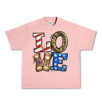 Salmon love 4th of july army veteran Urban Heavy Tee - Jasminsmagicworld