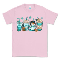 Bubblegum Pink winter coffee cups Classic Tee - OliviaCreatesArt