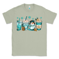 Matcha winter coffee cups Classic Tee - OliviaCreatesArt