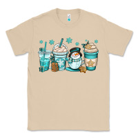 Mushroom winter coffee cups Classic Tee - OliviaCreatesArt