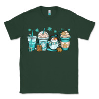 Sports Green winter coffee cups Classic Tee - OliviaCreatesArt