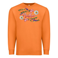 Carrot Floral Daisy Mother Premium Sweatshirt - RanaPortraitStore