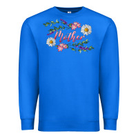 True Royal Floral Daisy Mother Premium Sweatshirt - RanaPortraitStore