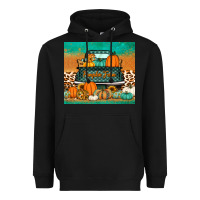 Black pumpkin farm truck tumbler Heavyweight Hoodie - Jasminsmagicworld