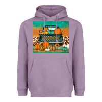 Lavender pumpkin farm truck tumbler Heavyweight Hoodie - Jasminsmagicworld