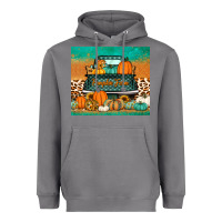 Pumpkin Farm Truck Tumbler Heavyweight Hoodie | Teevron