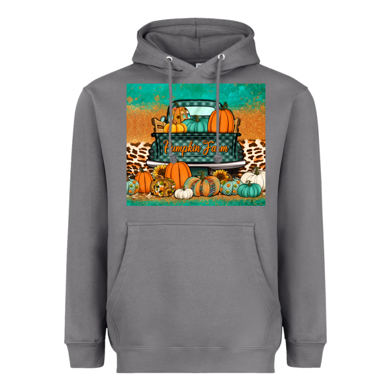 Pumpkin Farm Truck Tumbler Heavyweight Hoodie by Jasminsmagicworld | Teevron