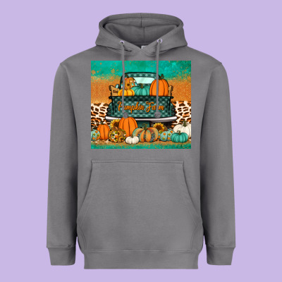 Pumpkin Farm Truck Tumbler Heavyweight Hoodie Designed By Jasminsmagicworld