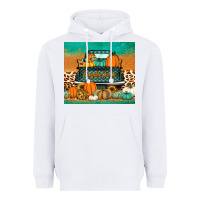 White pumpkin farm truck tumbler Heavyweight Hoodie - Jasminsmagicworld