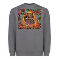 Storm mama bear leopard and aztec Heavyweight Sweatshirt - RanaPortraitStore