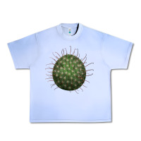 Grape Ice Arizona Fishhook Cactus Urban Heavy Tee - LillyAllenDesigns
