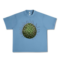 Pebble Blue Arizona Fishhook Cactus Urban Heavy Tee - LillyAllenDesigns