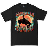 Black American rodeo Premium Tee - FaDigitalArtStudio